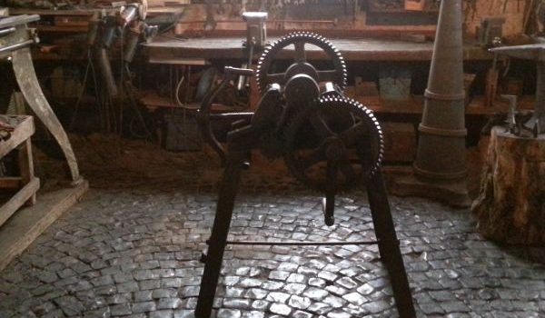 Ringbiegemaschine ist nun endlich in der Werkstatt!
